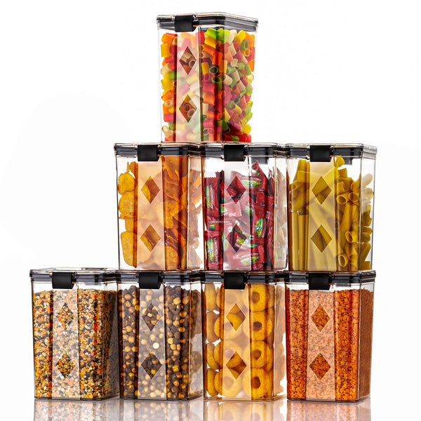 Pankui Airtight Container 1100ml - For Atta, Rice, Bulk Dal | BPA Free