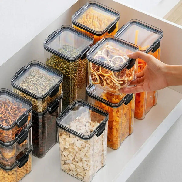 Pankui Airtight Container 1700ml - Bulk Storage for Atta, Rice | BPA Free